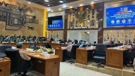 Kegiatan diskusi bertajuk Polemik Pemberian Izin Pengelolaan Tambang kepada Ormas Keagamaan, di kompleks DPR RI (26/06) (Indonesiawatch.id).