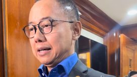 Wakil Ketua Komisi VII DPR, Mohammad Eddy Dwiyanto Soeparno di Kompleks DPR RI (Indonesiawatch.id).