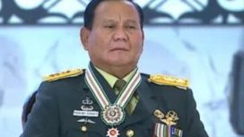 Menteri Pertahanan Prabowo Subianto (Setneg).