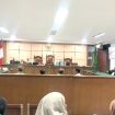 Suasana sidang kasus korupsi beasiswa pemerintah Aceh (Riska Zulfira/masakini.co)
