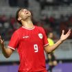 Pemain Timnas Indonesia U19 Jens Raven (Aditya Wany/Bola.com).