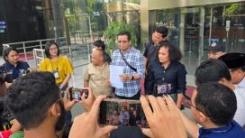 Koalisi Sipil Selamatkan Tambang (KSST) Laporkan Jampidsus Kejagung ke KPK (27/05/2024) (konteks.co.id)