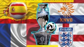 Ilustrasi semifinal Piala Eropa 2024 (IW Grafis)