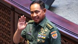 Panglima TNI Agus Subiyanto (Kompas.com/IW Grafis)