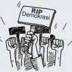 Ilustrasi matinya demokrasi