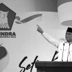 Prabowo Subianto dan lambang Partai Gerindra (Foto: gerindra.id)