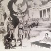 Ilustrasi sejarah perjuangan Indonesia (Sumber: Kemendikbud).