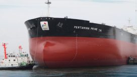 Kapal tanker Pertamina Prime pembawa crude (Dok. Pertamina).