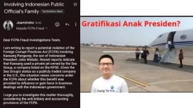 Kaesang Diduga Menerima Gratifikasi dari Taipan Gang Ye (Istimewa)