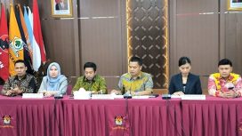Ketua KPU Jakarta bersama Jajaran Komisioner (Doc. Kompas)