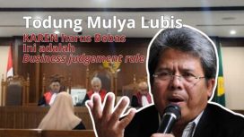 Pengacara kondang Todung Mulya Lubis.