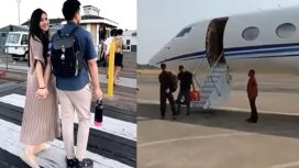 Kaesang dan Erina Diduga Menggunakan Fasilitas Jet Pribadi ke AS (Istimewa)