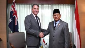 Menhan RI Prabowo dan Wakil PM Australia Richard Marles (Doc. Kemhan)