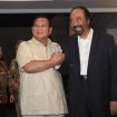 Ketum NasDem Surya Paloh dan Ketum Gerindra Prabowo Subianto (Doc. ANTARA Foto)