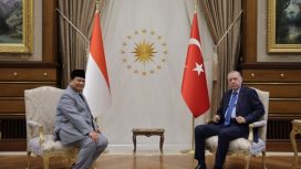 Menhan Prabowo dan Presiden Turki Erdogan (Doc. Kemhan)