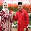 PDIP Usung Airin Rachmy Diani dan Ade Sumardi (Doc. DPP PDIP)