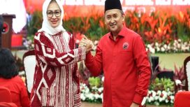 PDIP Usung Airin Rachmy Diani dan Ade Sumardi (Doc. DPP PDIP)