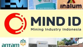 Logo MIND ID dan anggota-anggotanya.