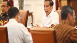 Presiden Jokowi Memimpin Rapat Terbatas (ANTARA Foto)