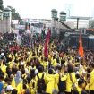 Aksi Mahasiswa Demo di Gedung DPR/MPR (Doc. Kompas.com)