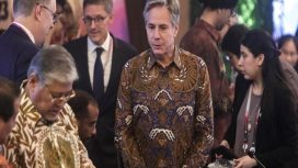 Menlu AS Antony Blinken (Pool via Reuters)
