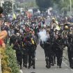 Aksi Pengamanan Demonstrasi oleh Polisi (Doc. Detik)