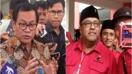 Pramono Anung dan Rano Karno (Doc. Tribun News)