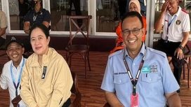 Puan Maharani dan Anies Baswedan di Ajang Formula E (Doc. DPR RI)