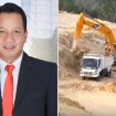 Direktur Pembinaan Pengusahaan Mineral Tri Winarno (kiri) dan Ilustrasi tambang (Kanan).