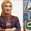 Direktur Utama PT Pertamina (Persero) Nicke Widyawati, Gedung Pertamina, Gedung PT PGN dan Logo Gunvor Singapura.
