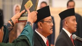 Gus Ipul Dilantik Menjadi Mensos (Doc. ANTARA Foto)