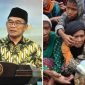 Menteri Koordinator (Menko) Bidang Pembangunan Manusia dan Kebudayaan Indonesia, Muhadjir Effendy (Kiri) dan Ilustrasi masyarakat kelas menengah menjadi miskin (kanan)