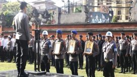 Kapolda Bali Pecat 9 Personel yang Lakukan Pelanggaran Berat (Doc. Humas Polda Bali)