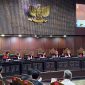 Suasana sidang pengucapan putusan Perkara Nomor 168/PUU-XXI/2023 di Ruang Sidang Pleno Mahkamah Konstitusi, Jakarta, Kamis (31/10/2024). (ANTARA/Fath Putra Mulya)