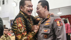 Jaksa Agung ST Burhanuddin dan Kapolri Jenderal Listyo Sigit Prabowo (Foto: Antara)