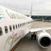 Ilustrasi Pesawat Garuda Indonesia di Bandara Internasional Seokarno-Hatta, Cengkareng, Tangerang, Banten,(istockphoto/Heri Mardinal)