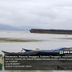 PT Gema Kreasi Perdana mengangkut nikel di Konawe Kepulauan, Kabupaten Tenggara.