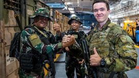 Latihan Militer “Keris Woomera”. (Doc. Kedubes Australia)
