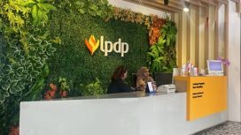 Kantor Lembaga Pengelola Dana Pendidikan (LPDP) (Foto: Agaton Kenshanahan/kumparan)