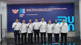 Susunan Direksi Pertamina yang baru.