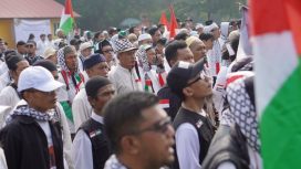 Warga Hadir di Bulan Solidaritas Palestina (Doc. AWG)