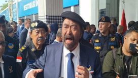 Surya Paloh di Peringatan HUT ke-13 NasDem (Doc. TribunNews)