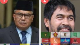 Cagub Pilkada Aceh 2024: Cagub nomor urut 1 Bustami Hamzah dan Cagub nomor urut 2 Muzakir Manaf