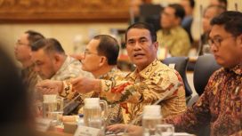 Mentan Andi Amran Sulaiman Rapat di DPR (Istimewa)
