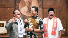 Pasangan Cagub-Cawagub Jakarta Pramono-Rano Bertemu Anies Baswedan (Istimewa)