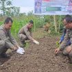 Satgas Damai Cartenz dalam Misi Ketahanan Pangan (Doc. Polri)