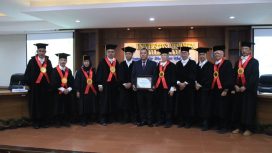 Direktur Penyidikan Jaksa Agung Muda Bidang Tindak Pidana Khusus (Dirdik Jampidsus) Kejaksaan Agung, Abdul Qohar, promosi Doktor di Universitas Airlangga, 7 Agustus 2023 (Foto: kejati-jatim.go.id)