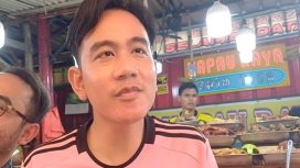 Wakil Presiden Gibran Rakabuming Raka hadir ke stadion GBK, menonton Indonesia VS Jepang.