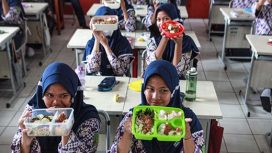 Fiskal Mepet, Prabowo turunkan Anggaran Makan Bergizi Gratis jadi Rp10 ribu/Anak (Foto: (Bloomberg Technoz/Andrean Kristianto)