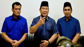 Prabowo Subianto Beri Restu ke Pasangan Luthfi-Yasin (Istimewa)